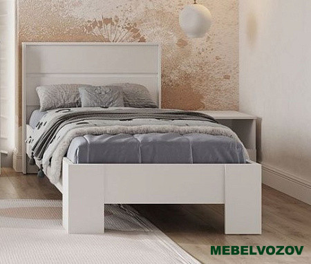 ХЕЛЕН КР 01 Кровать 900 (БЕЛЫЙ) от магазина Мебельвозов в Нижнем Новгороде