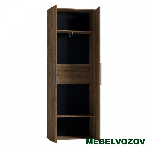 Nature 92 Шкаф для одежды Фасад Зеркало Контур/Фасад Зеркало Контур от компании Мебельвозов в Нижнем Новгороде