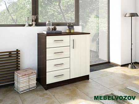 Комод К800 -1Д венге лоредо от магазина Мебельвозов в Нижнем Новгороде