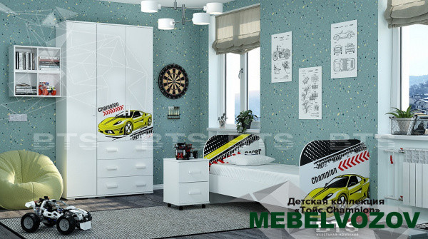 Модульная детская Toys Champion - фото, картинки на сайте mebelvozov.ru в Нижнем Новгороде Модульная детская Toys Champion детальное изображение от магазина mebelvozov.ru в Нижнем Новгороде