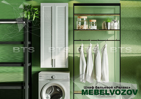 Шкаф бельевой (2 секции) Релакс от компании Мебельвозов в Нижнем Новгороде