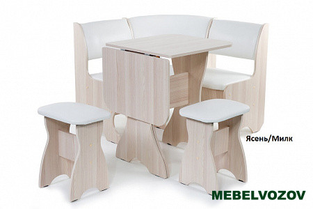 Кухонный уголок Тюльпан-мини Венге/Крем от магазина Мебельвозов в Нижнем Новгороде