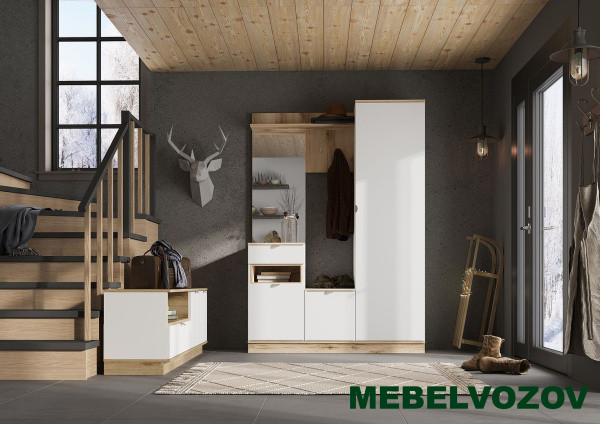 Прихожая ЮККИ. Комплект 1 от магазина Мебельвозов в Нижнем Новгороде