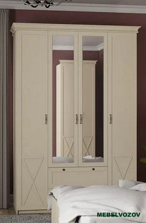 Шкаф четырехдверный Бэль от компании Мебельвозов в Нижнем Новгороде