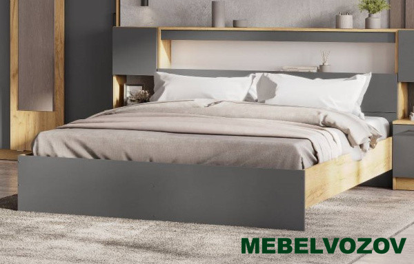 Кровать с проложками 160х200 Вена от магазина Мебельвозов в Нижнем Новгороде