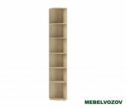 Угловой стеллаж ЛШ-10 Ливорно (дуб сонома) фото от Мебельвозов в Нижнем Новгороде