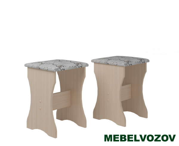 Табурет с мягким сидением 2шт Трапези Тессера(Анкор светлый) от магазина Мебельвозов в Нижнем Новгороде