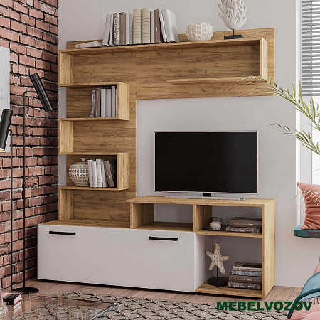 Стенка в гостиную "Евро" от интернет магазина Mebelvozov в Нижнем Новгороде