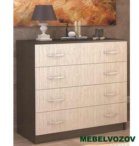 БАССА КМ 554-М комод 4 ящика от магазина Мебельвозов в Нижнем Новгороде