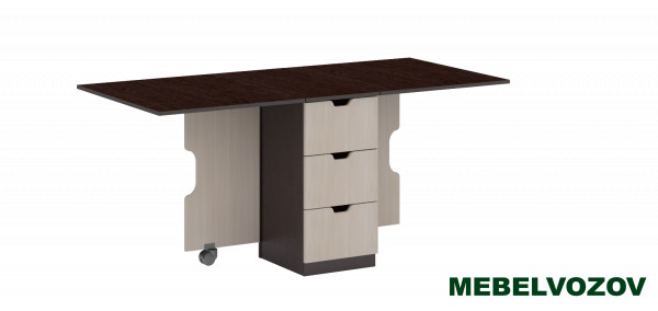 Стол кухонный СТ-01(Бодега темный/Анкор светлый) от магазина Мебельвозов в Нижнем Новгороде