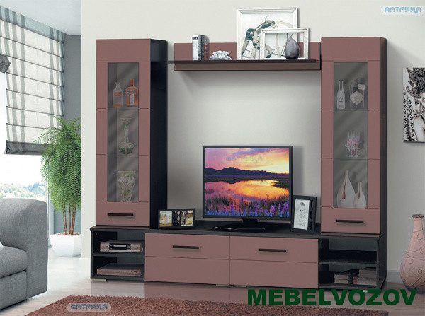 Гостиная Грация 1.5 МДФ матовый от интернет магазина Mebelvozov в Нижнем Новгороде