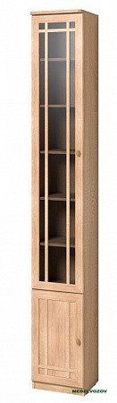 Шкаф для книг, Sherlock 311 ЛЕВЫЙ (дуб сонома) от компании Мебельвозов