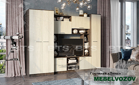 Гостиная Флора Люкс от интернет магазина Mebelvozov в Нижнем Новгороде