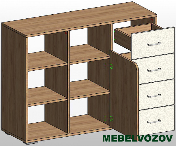 Комод Дастин  детальное изображение от магазина mebelvozov.ru в Нижнем Новгороде