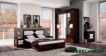 Тумба прикроватная Николь (венге) от магазина Мебельвозов в Нижнем Новгороде