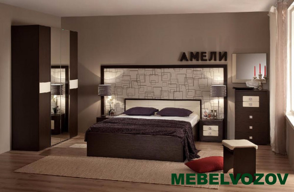  Комод АМЕЛИ 9 (Венге) от магазина Мебельвозов в Нижнем Новгороде