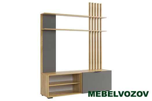 Гостиная Бери К1 (дуб крафт золотой/графит) от Mebelvozov в Нижнем Новгороде