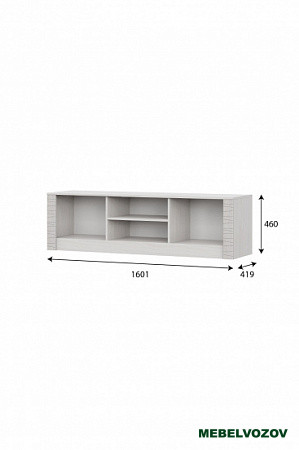 "Гамма 20" Тумба для телевидеоаппаратуры (1600) Серия №4 от интернет магазина Mebelvozov в Нижнем Новгороде