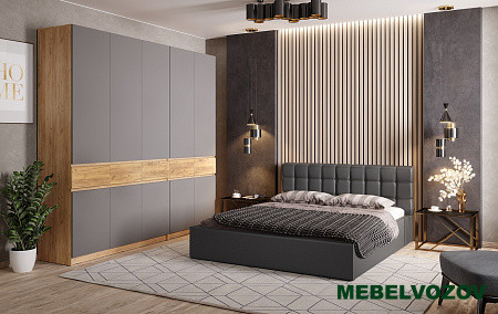 АНДРОМЕДА  кровать КР-001 с ОРТОПЕДОМ 1600 от магазина Мебельвозов в Нижнем Новгороде