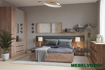 фото Спальня NEO Компоновка 1 от магазина Мебельвозов в Нижнем Новгороде Спальня NEO Компоновка 1 от магазина Мебельвозов в Нижнем Новгороде