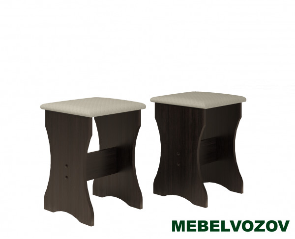 Табурет с мягким сидением 2шт Трапези Тессера(Бодега темный) от магазина Мебельвозов в Нижнем Новгороде