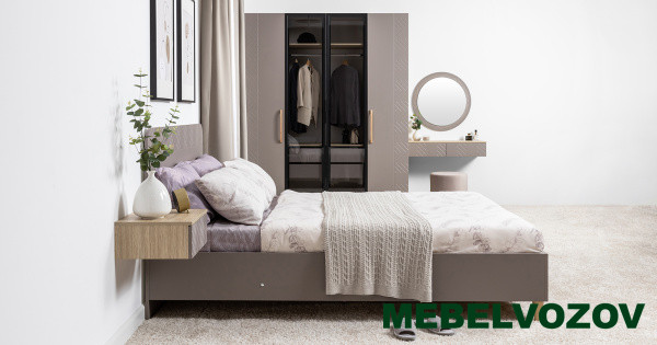 Модульная спальня Амьен. Комплект 2 от магазина Мебельвозов в Нижнем Новгороде
