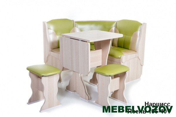 Кухонный уголок Нарцисс Ясень/114-101 от магазина Мебельвозов в Нижнем Новгороде