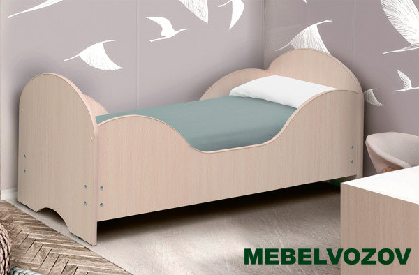 Кровать детская Малышка №6 700*1400 детальное изображение от магазина mebelvozov.ru в Нижнем Новгороде