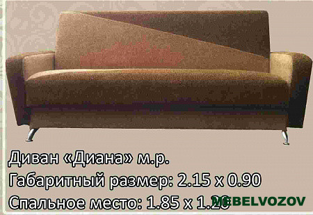 Диван книжка Диана от магазина Мебельвозов в Нижнем Новгороде
