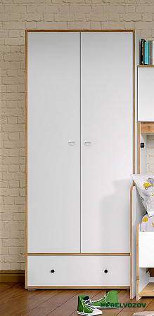 Шкаф для одежды Вуди 13.138 от компании Мебельвозов в Нижнем Новгороде