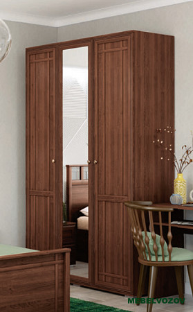 Шкаф трехстворчатый РШ-25 Ричард (орех донской) от компании Мебельвозов в Нижнем Новгороде