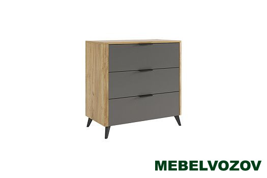 Адам Комод (дуб крафт золотой/графит) от магазина Мебельвозов в Нижнем Новгороде