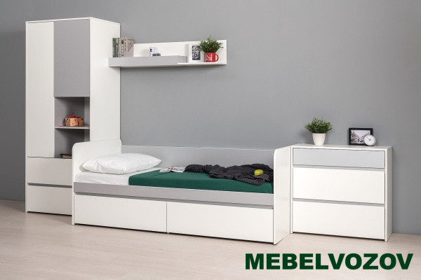 Молодежная комната Торонто. Комплект 1 - фото, картинки на сайте mebelvozov.ru в Нижнем Новгороде Молодежная комната Торонто. Комплект 1 детальное изображение от магазина mebelvozov.ru в Нижнем Новгороде