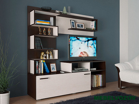 Стенка в гостиную "Евро" от интернет магазина Mebelvozov в Нижнем Новгороде