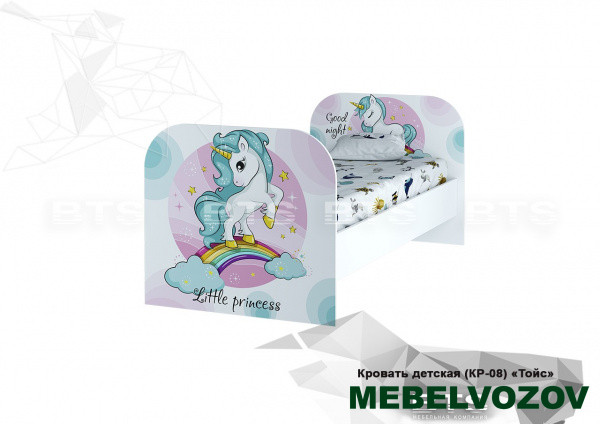 Кровать Toys Little Pony КР-08 детальное изображение от магазина mebelvozov.ru в Нижнем Новгороде