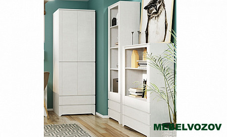 Твист шкаф для одежды 2-х дверный 01 от компании Мебельвозов в Нижнем Новгороде