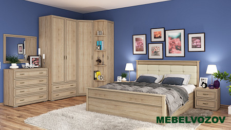 Шкаф торцевой ЛШ-26 Ливорно (дуб сонома) от компании Мебельвозов в Нижнем Новгороде