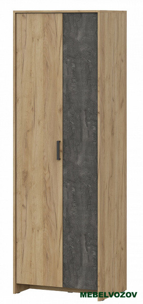 Шкаф двухстворчатый для одежды Лофт от компании Мебельвозов в Нижнем Новгороде