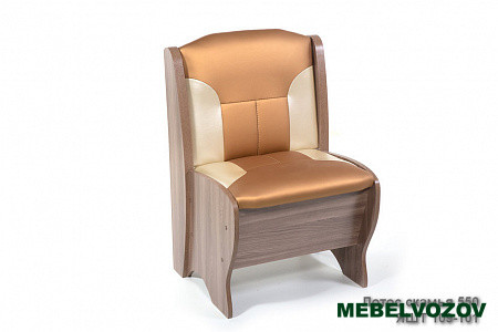 Скамья малая 550 Ясень шимо темный Лотос от магазина Мебельвозов в Нижнем Новгороде