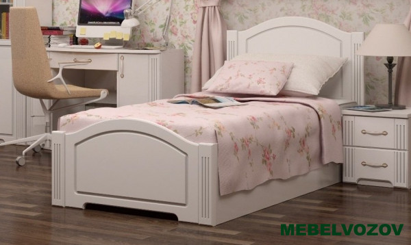 Кровать «Виктория» 20 900 мм с латами детальное изображение от магазина mebelvozov.ru в Нижнем Новгороде