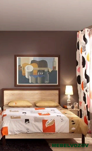 Кровать односпальная Bauhaus 4 1200 (без основания, без матраса) от магазина Мебельвозов в Нижнем Новгороде