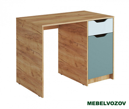 RICH Стол письменный СП-001 (Мята/голубой) детальное изображение от магазина mebelvozov.ru в Нижнем Новгороде
