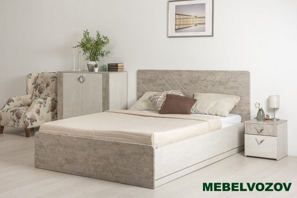 фото Амели Кровать 11.31 с ортопедическим основанием от магазина Мебельвозов в Нижнем Новгороде Амели Кровать 11.31 с ортопедическим основанием от магазина Мебельвозов в Нижнем Новгороде