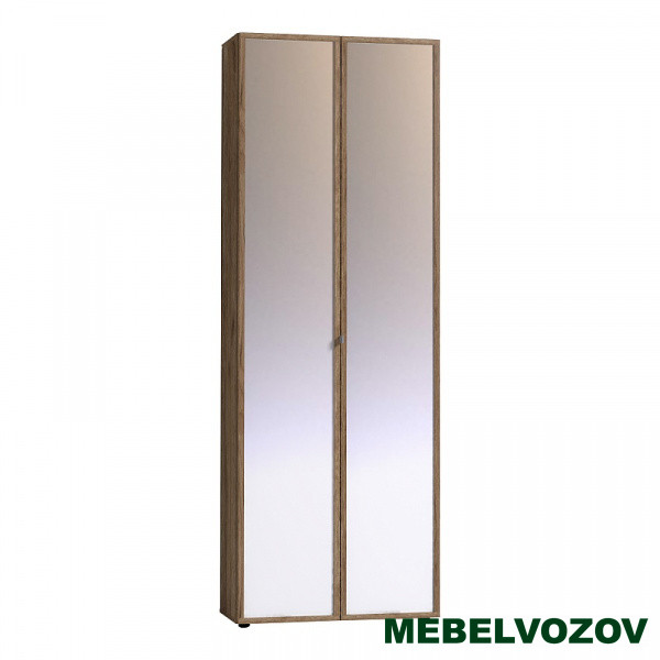 Nature 92 Шкаф для одежды Фасад Зеркало Контур/Фасад Зеркало Контур от компании Мебельвозов в Нижнем Новгороде