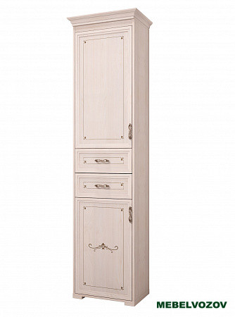 Шкаф комбинированный Афродита 12 левый (без карниза) от компании Мебельвозов в Нижнем Новгороде