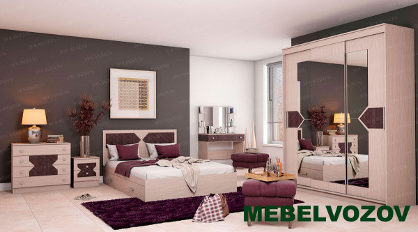 Тумба прикроватная Николь (ясень шимо) от магазина Мебельвозов в Нижнем Новгороде