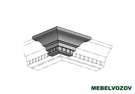 Багет с фризом 2,4 м. Флоренция фото от Мебельвозов в Нижнем Новгороде