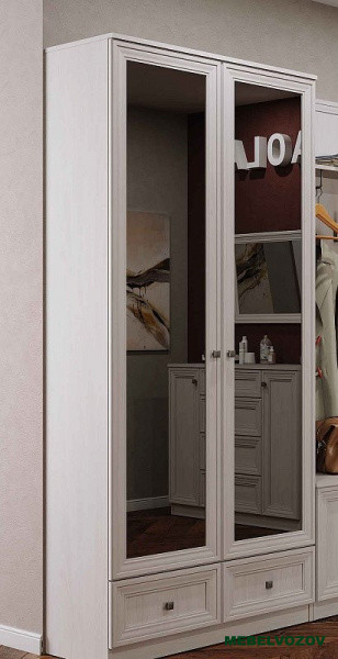 Шкаф для одежды и белья Зеркало Paola 73 от магазина Мебельвозов в Нижнем Новгороде