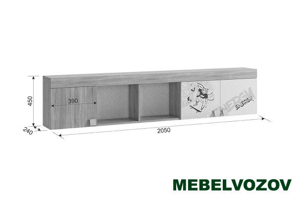 Фото полка энерджи элемента от сайта Мебельвозов в Нижнем Новгороде