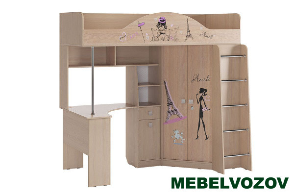 Детский комплекс Амели детальное изображение от магазина mebelvozov.ru в Нижнем Новгороде